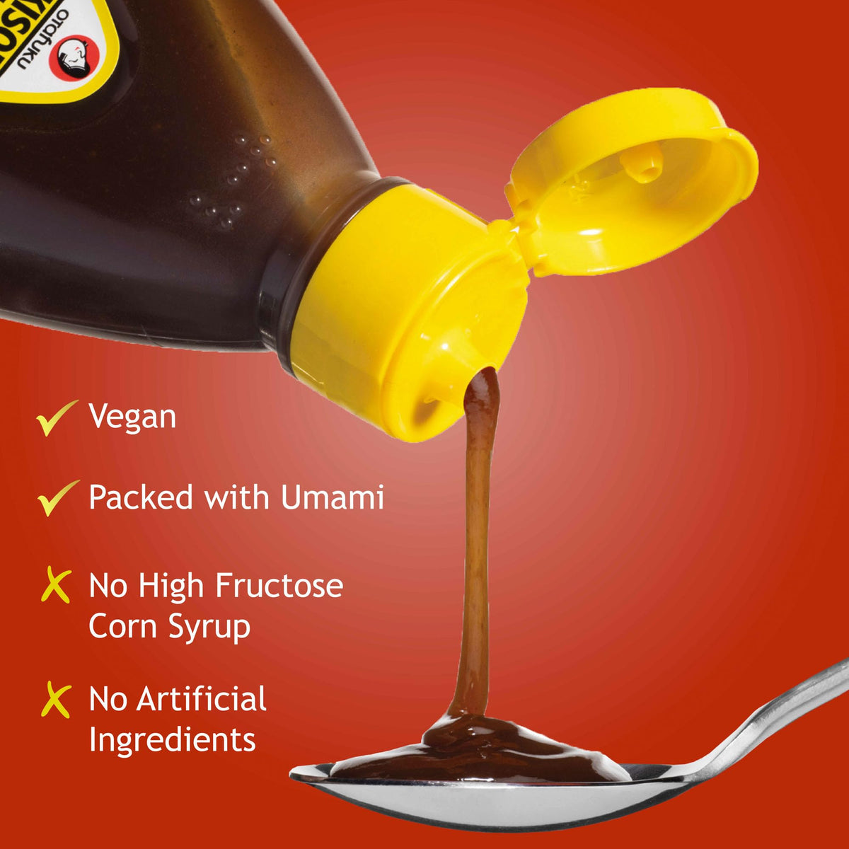 Otafuku Yakisoba Sauce emphasizes vegan-friendly, natural ingredients for clean flavor.