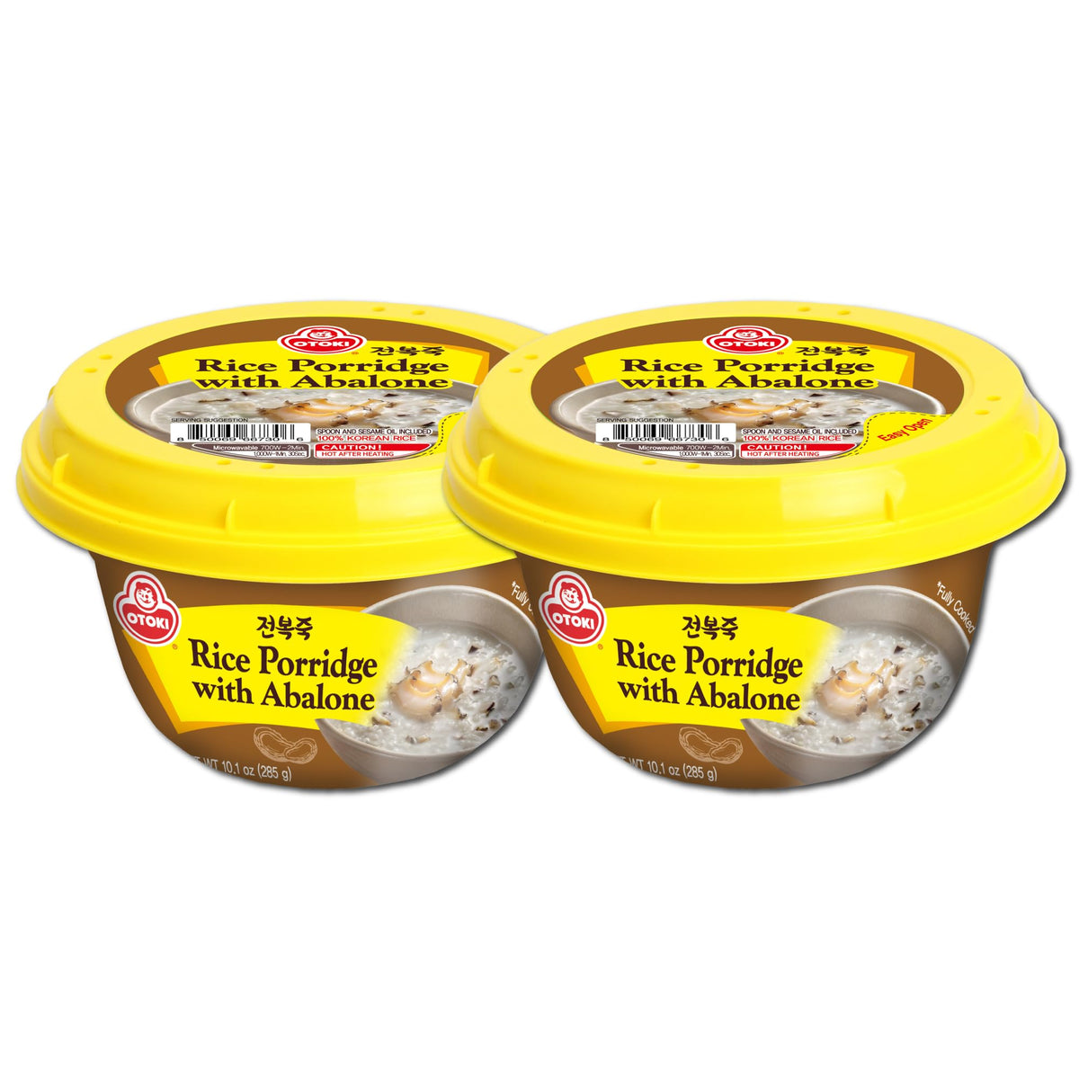 OTOKI Abalone Rice Porridge 2-pack pouch: ready-to-eat comfort and gentle warmth