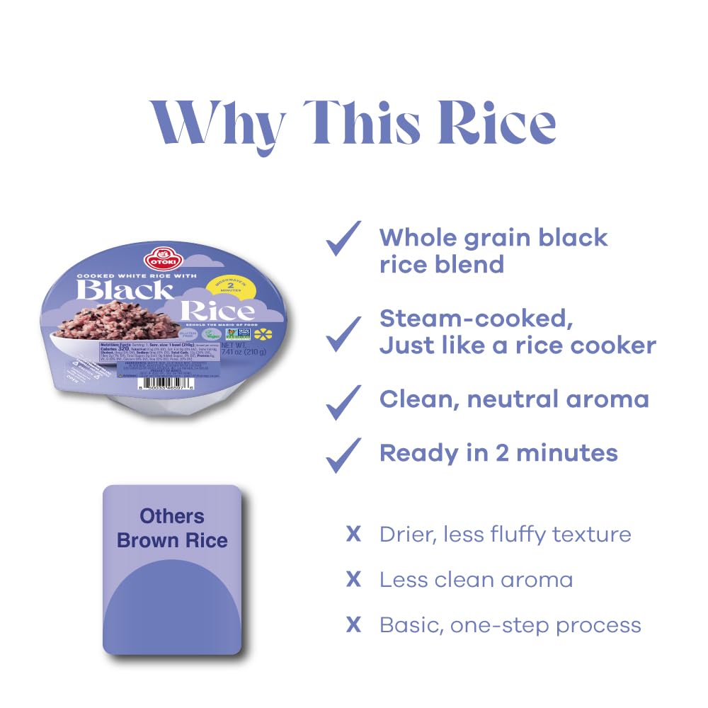 OTOKI antioxidant rich purple rice with vibrant color