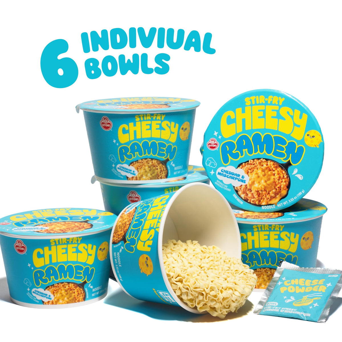 OTOKI Cheesy Stir-Fry Ramen is family-friendly and great for sharing.