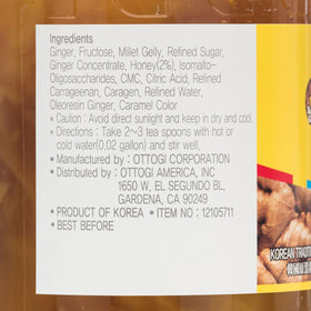 OTOKI Honey Ginger Tea hot or cold serve showing beverage versatility and soothing warmth.