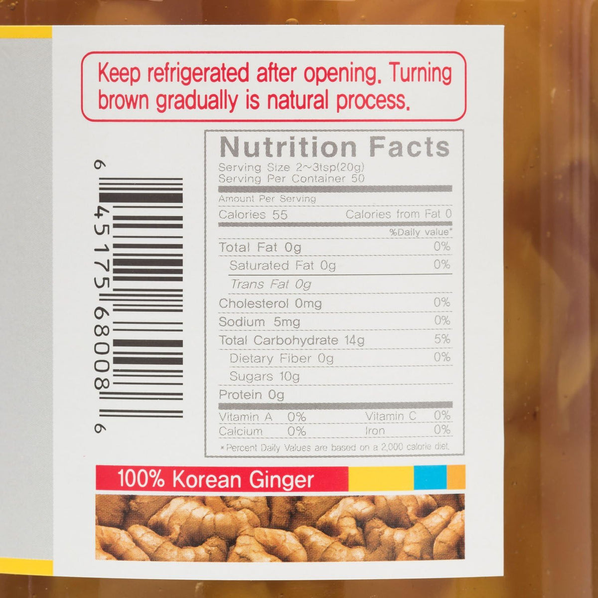 OTOKI Honey Ginger Tea used as topping for yogurt and desserts enhances flavor.
