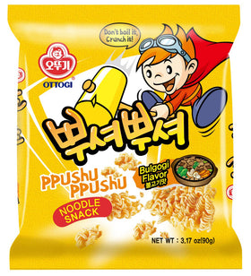 OTOKI Ppushu Ppushu packaging front shows bulgogi flavor for snacking