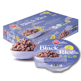 OTOKI sprouted black rice pack showing a convenient 12 pack