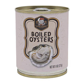 Otter Kingdom EZO oysters can front view for quick seafood meals.