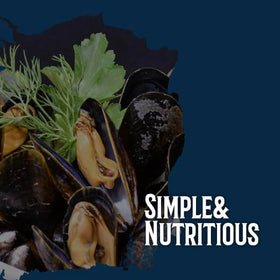 Otter Kingdom smoked mussels emit oak wood aroma and rich flavor.