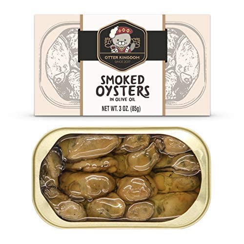 Otter Kingdom premium oysters in olive oil, perfect pantry staple