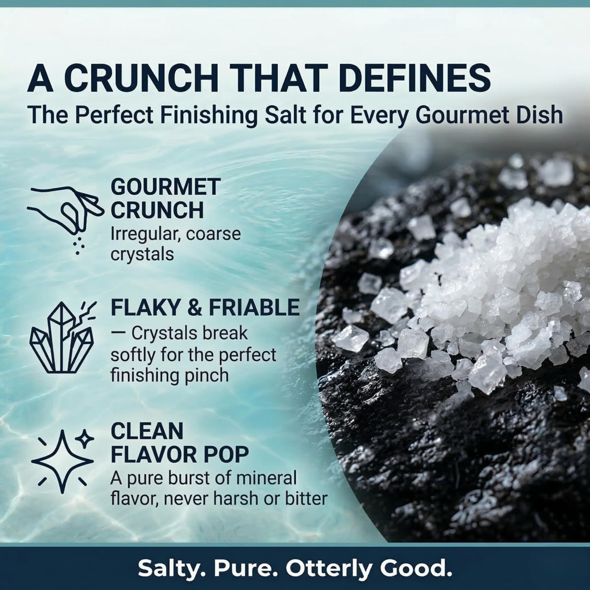 Otter Salt supports pickling and canning with pure flavor.