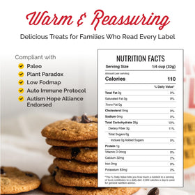 Otto's Naturals label highlights allergen-free, gluten-free attributes.
