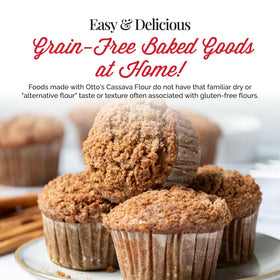 Otto's Naturals cassava flour cookie dough ready-to-bake shots.