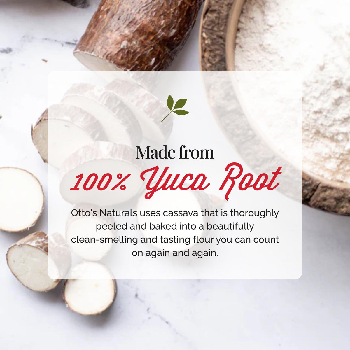 Otto's Naturals cassava flour pizza crust sample baked golden.
