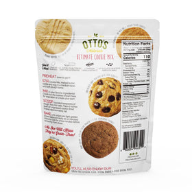 Cookie dough portions ready to bake using Otto's Naturals mix.