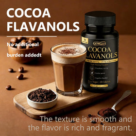 OUHENGTEK pure plant-based cocoa powder suits vegan and gluten-free kitchens.