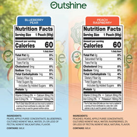 Outshine Fruit & Yogurt Smoothie Pouches on-the-go viewing for busy days