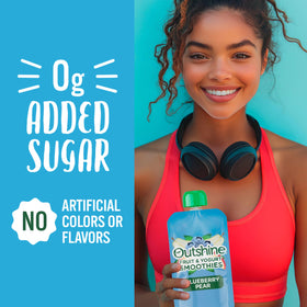 Outshine smoothie with real fruit and non-fat yogurt for a creamy fruity treat