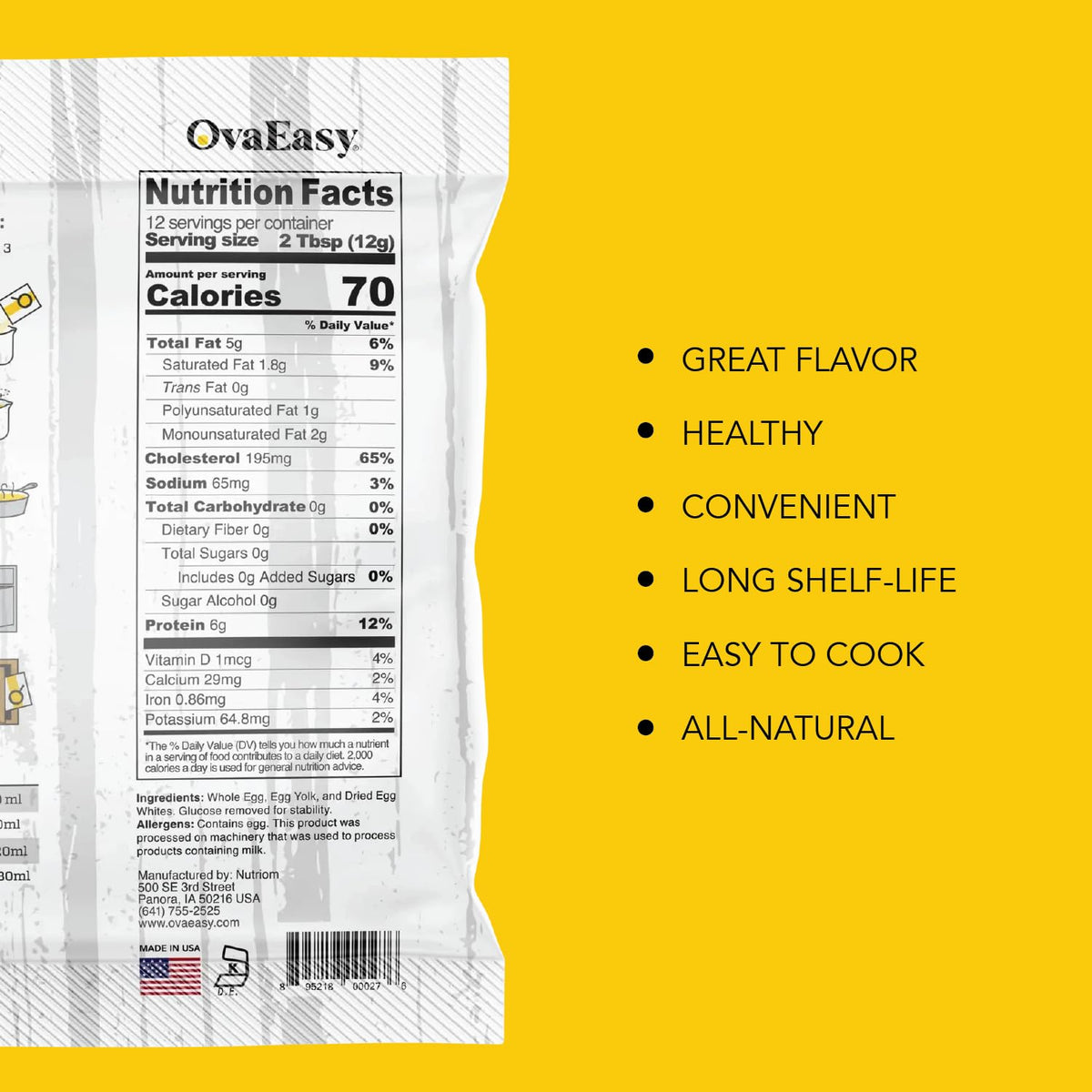 OvaEasy camping kit setup ideal for on-the-go meals.