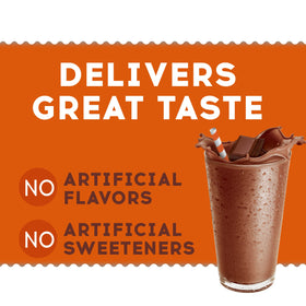 Ovaltine Chocolate Malt with dairy-free milk for a dairy-free chocolate treat.