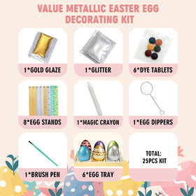 Ovenli kit featuring Glitter for sparkling accents on Easter eggs