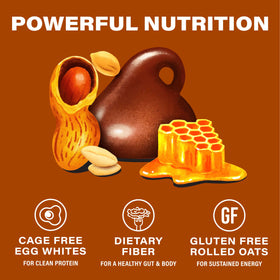 Over Easy nutrition facts image, clear gluten-free and dairy-free details.