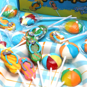Oweiroi Summer party favors lollipops brighten goodie bags.
