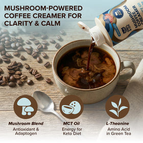 Owl & Ox keto-friendly coffee creamer with MCT fats for low-carb macros.