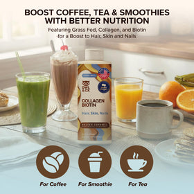 Salted Caramel flavor poured over foam creates balanced coffee profile.