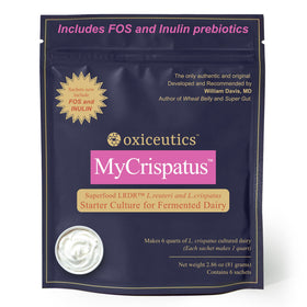 MyCrispatus starter culture pack by Oxiceutics for home fermentation.