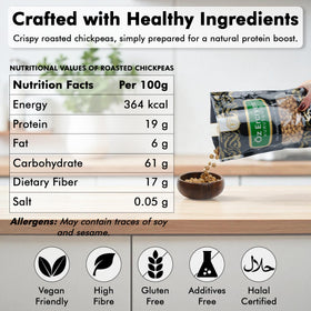 OZ ERCIYES chickpeas, a plant-based healthy snack option.