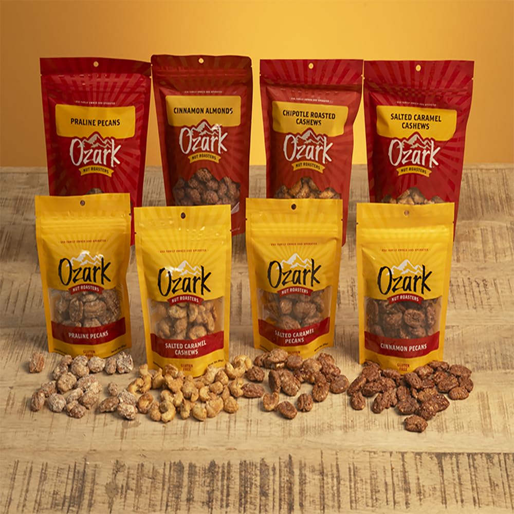 Ozark Nut Roasters Brand Story Difference, decades of craft behind every bite.