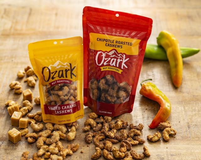 Ozark Nut Roasters Gluten-Free Gourmet Candied Nuts, gluten-free indulgence with a sweet finish.