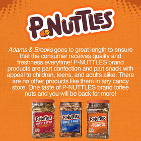 Gift-ready presentation of P-Nuttles Butter Toffee Peanuts snack idea