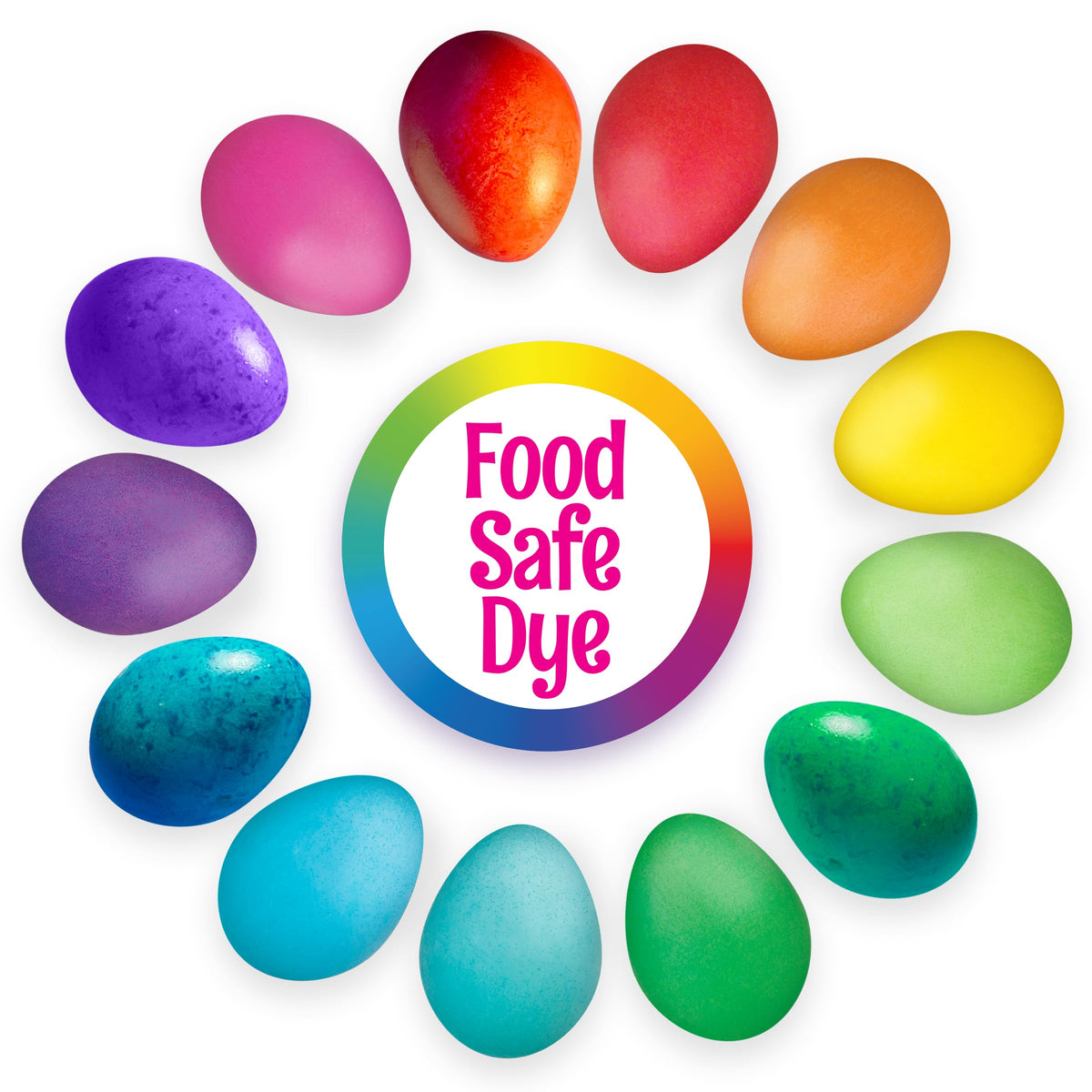 PAAS Dye tablets six-pack for vivid color options