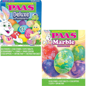 PAAS Egg Decorating Kit Super Set overview for family Easter crafts and inspiration.