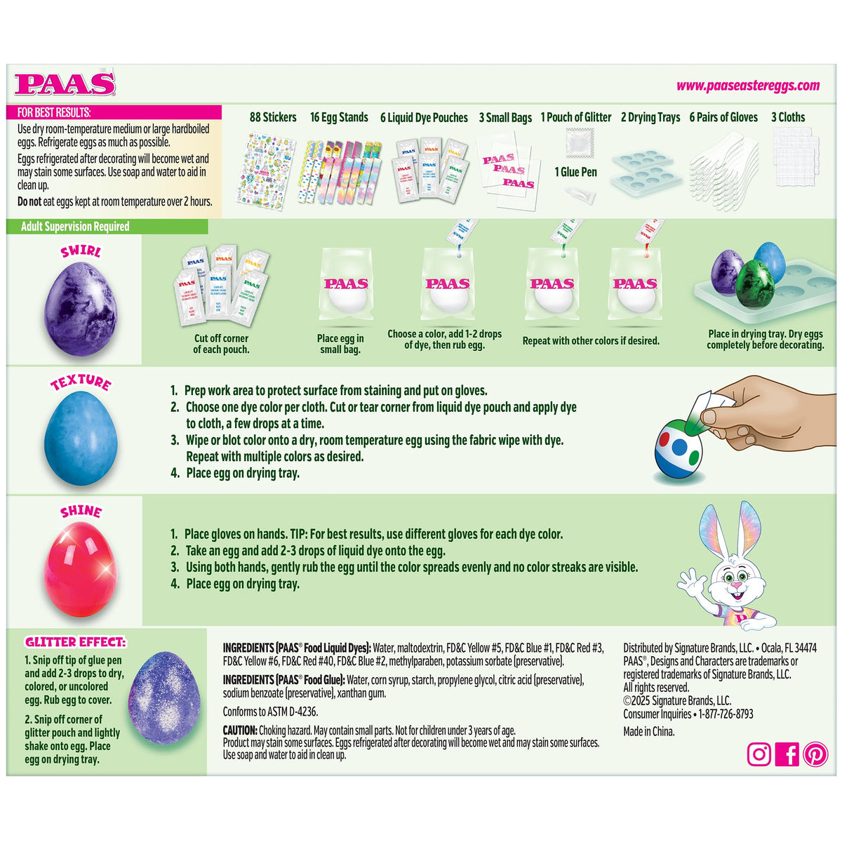 PAAS Eggstreme textured egg creates tactile patterns for unique keepsakes