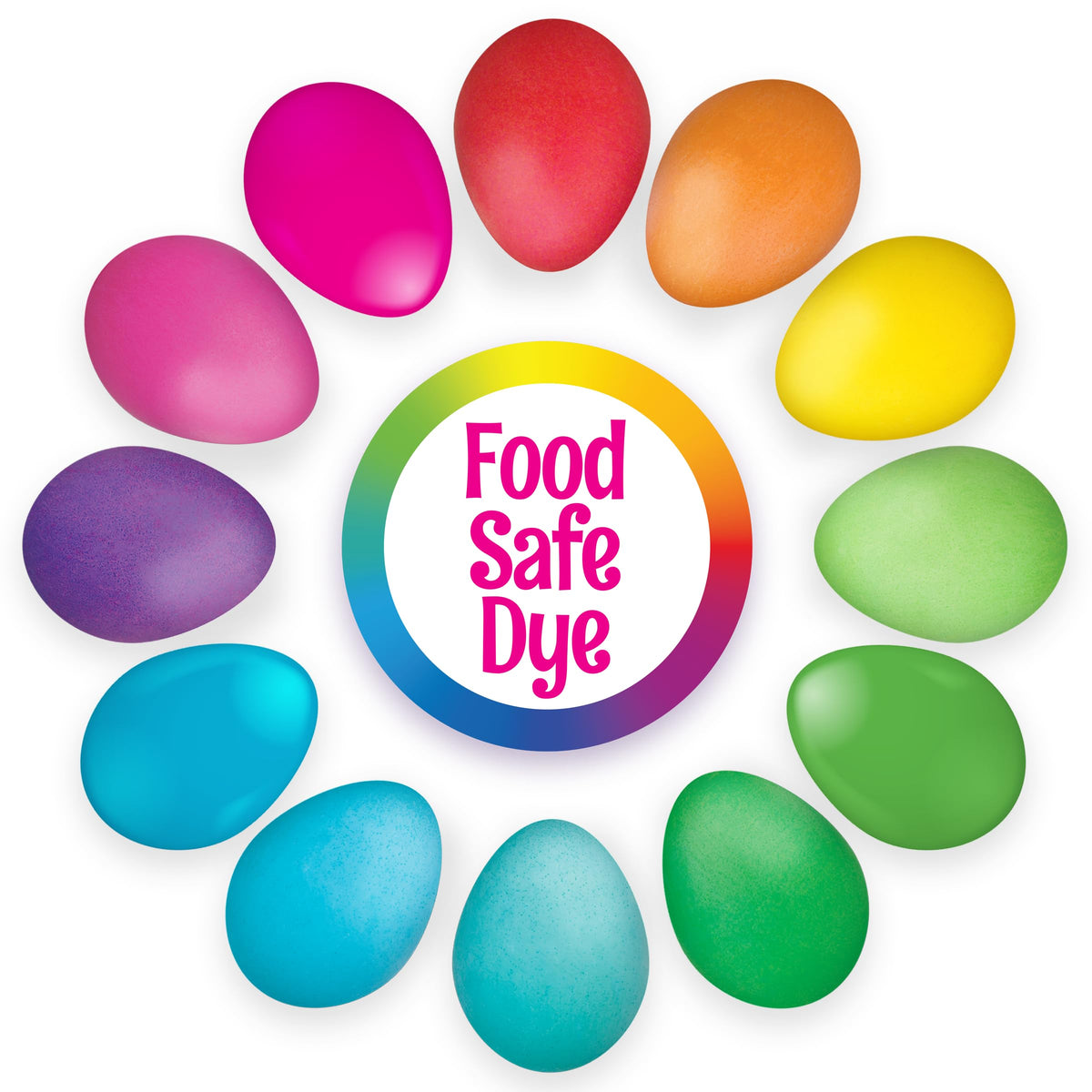 PAAS Megga Color Cups provide no-measure, no-mess setup for Easter fun.