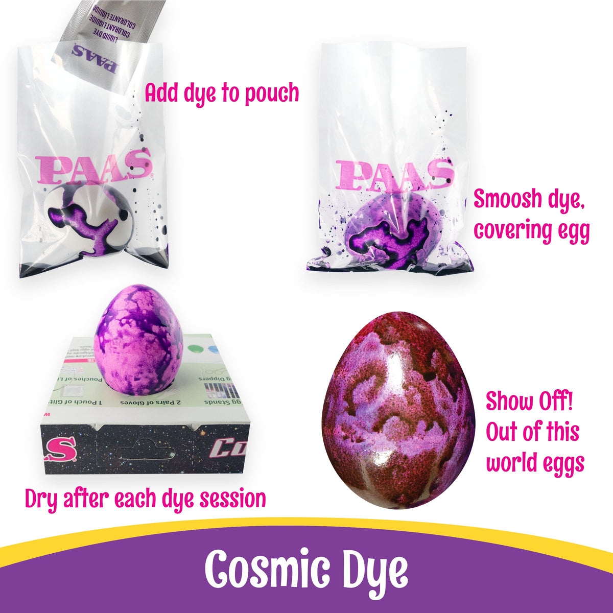 PAAS Whiskers for clean, mess-free egg handling