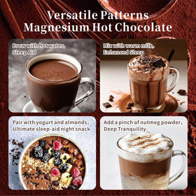 Steaming Pablo Blue vegan, keto-friendly cocoa in a mug.
