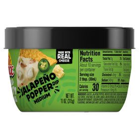 Pace Jalapeño Popper Dip enhances tacos and enchiladas with creamy versatility.