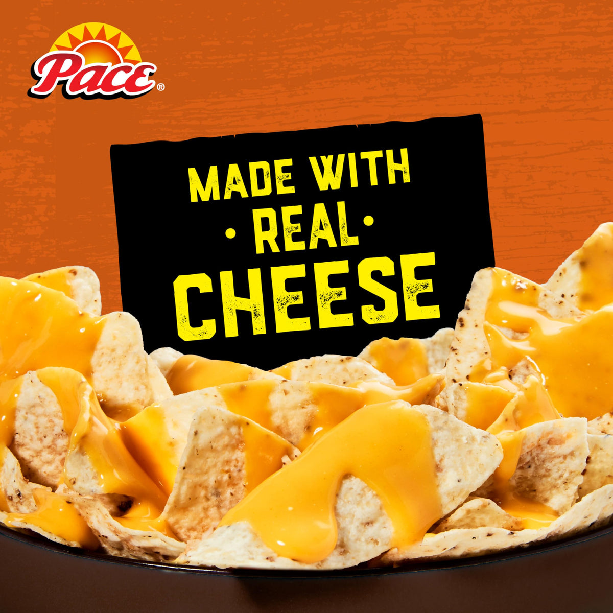 Pace Mild Nacho Cheese Sauce used as a taco topping for easy flavor lift.
