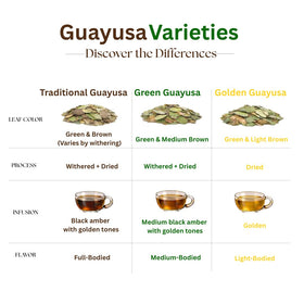 Pacha Guayusa leaf close-up—high-quality leaves for authentic flavor.