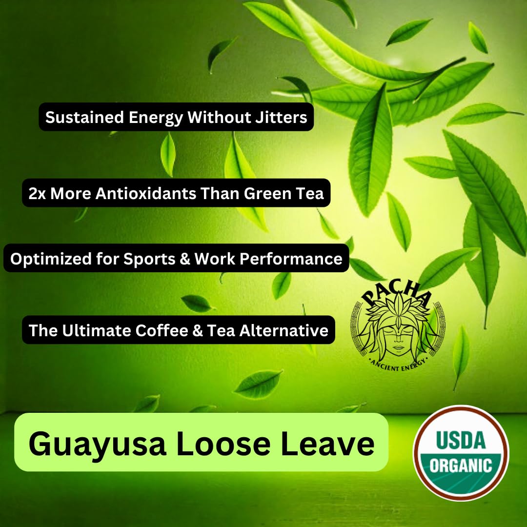 Pacha Guayusa measure spoon—precise loose leaf dosing for consistent flavor.