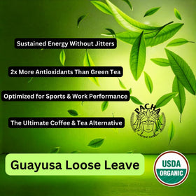 Pacha Guayusa measure spoon—precise loose leaf dosing for consistent flavor.