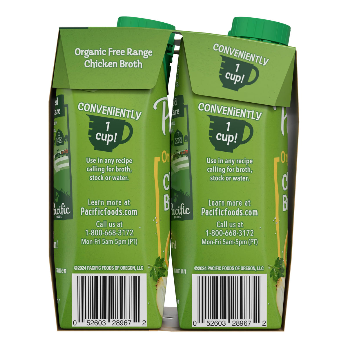 Pacific Foods organic broth served as simple, cozy soup.