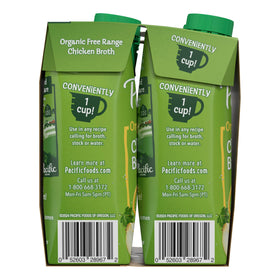 Pacific Foods organic broth served as simple, cozy soup.