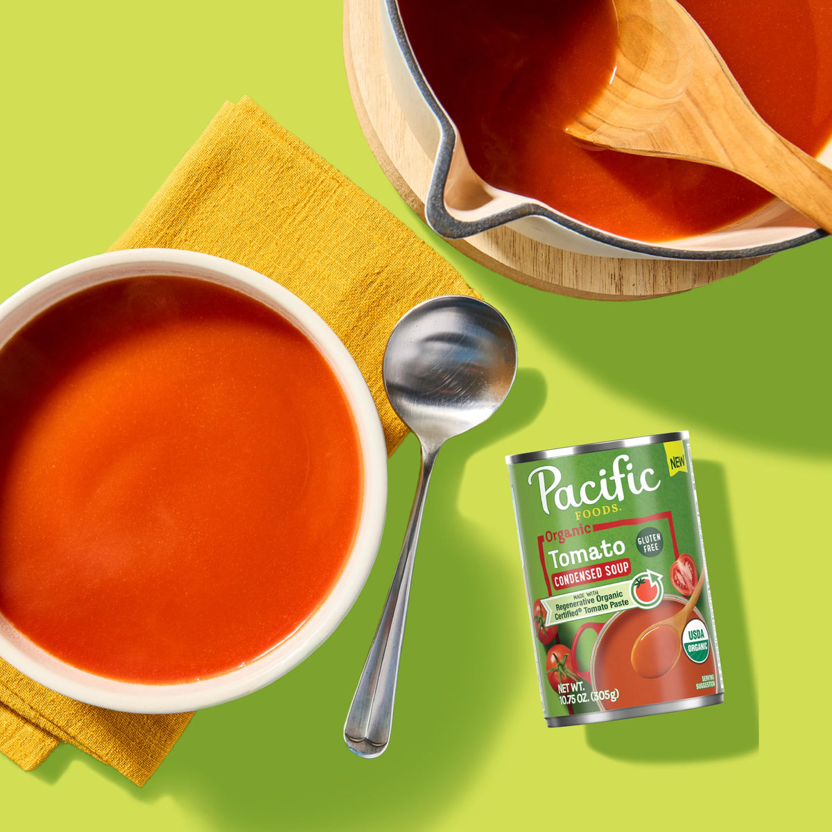 Pacific Foods label highlights non-GMO organic ingredients for transparency