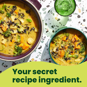 Pacific Foods broth ingredients with carrots, celery and tomatoes