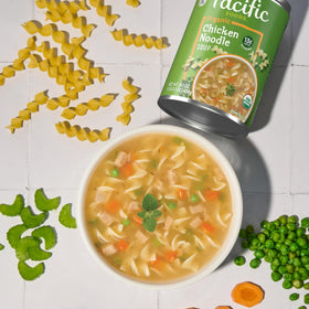 Pacific Foods ready-to-heat soup for quick, comforting meals.