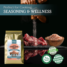 Pacific Pelican iodized Himalayan pink salt adds mineral-rich seasoning to meals.