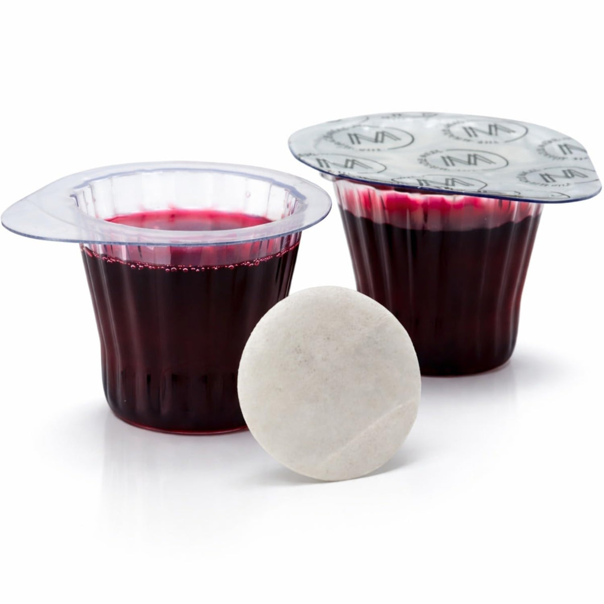 PACK IT HUB Miracle Meal cups assembly with wafer and grape juice for easy worship service