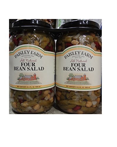 Paisley Farm two-pack four-bean salad 71oz, ready-to-serve side dish for quick meals.